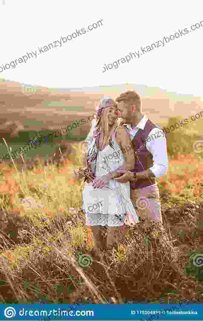 A Cowboy And A Woman Embracing In A Field, Backlit By A Golden Sunset A Dreamy Affair: Wish Me A Cowboy ( A Sweet Contemporary Western Romance )