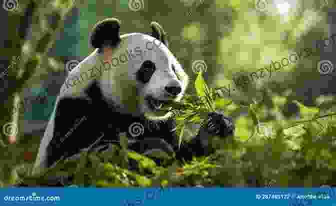 A Majestic Panda Indulging In Its Favorite Delicacy, Bamboo National Geographic Readers: Pandas Anne Schreiber