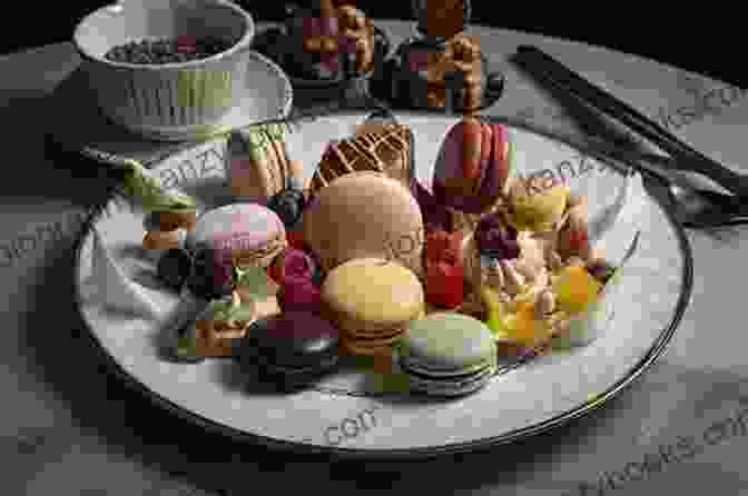 A Platter Of Assorted Desserts, Including Macarons, Tarts, And Eclairs So Sweet : Cookies Cupcakes Whoopie Pies And More