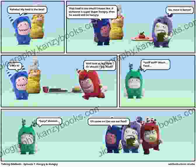 Oddbods Mishaps ODDBODS COMIC BOOK: Padang Food Cart Chap 1