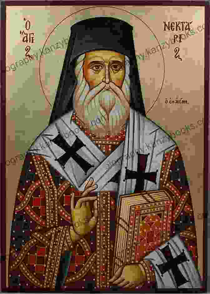 Portrait Of St. Nektarios Of Aegina On The Holy Cross (Collected Works Of St Nektarios Of Aegina)