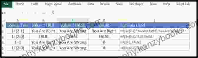 Table Showcasing Different Excel Functions EXCEL 2024: The Simple Step By Step Guide To Mastering All About Excel 2024 In Less Than 5 Hours Discover The Basics Formulas Tricks Hidden Functions And More