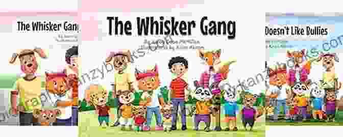 The Whisker Gang Book Cover Featuring A Group Of Adventurous Cats The Whisker Gang (The Whisker Gang Series)