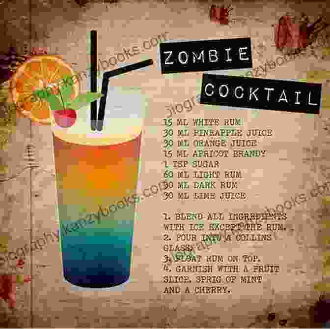 The Zombie Punch Halloween Mocktail Recipe 10 Easy Halloween Party Mocktails Recipes