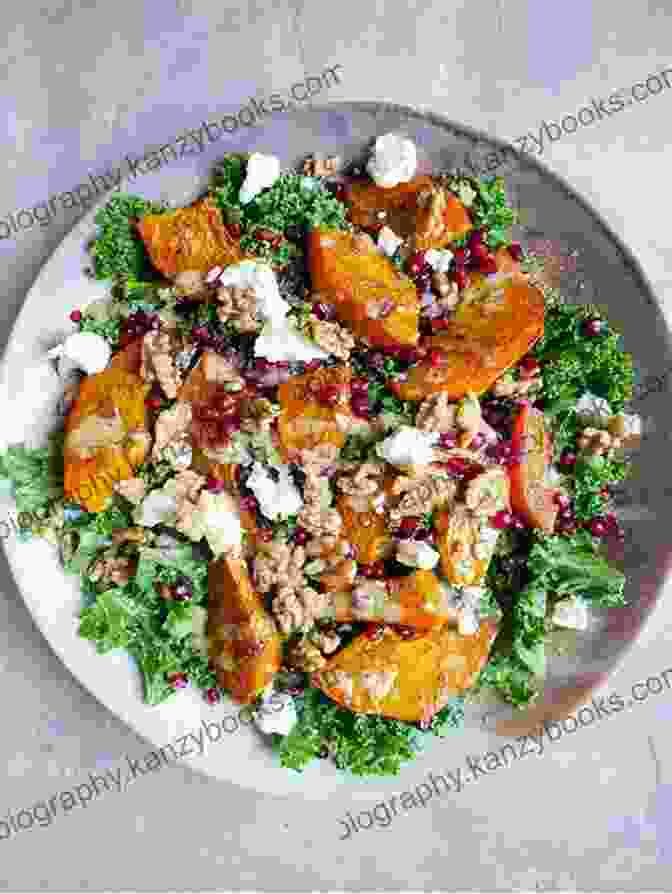 Walnut Kale Salad Bursting With Colors And Textures 365 Creative Walnut Recipes: The Best Walnut Cookbook On Earth